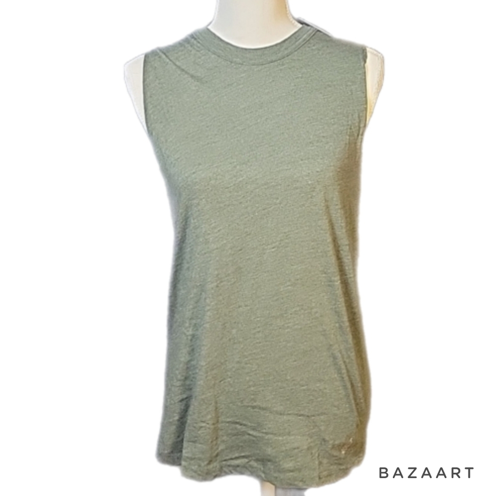 FREE PEOPLE | Movement No Sweat Tank Army Green Sz Small